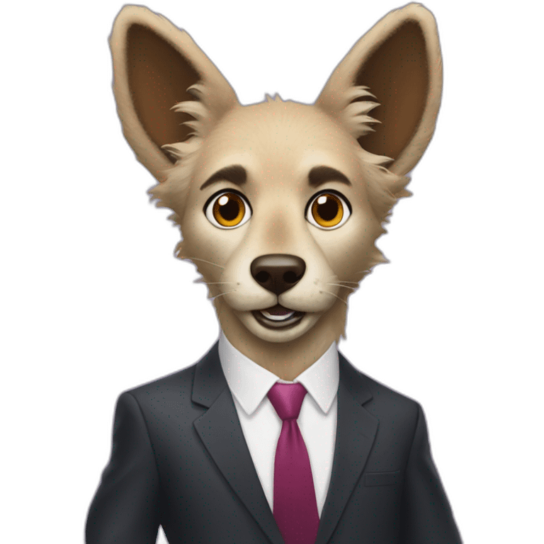 tony blair as a furry emoji