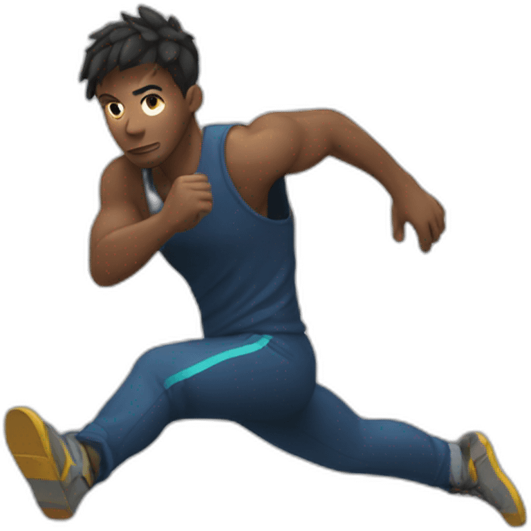 Athlète de Parkour emoji