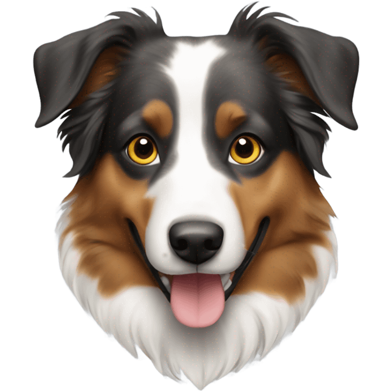 Australian shepherd dog emoji