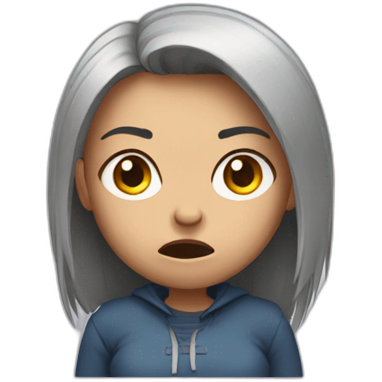 angry girlfriend emoji