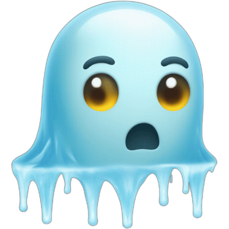 Fantasma con hielo emoji