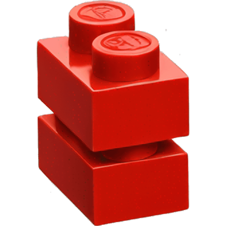 Red Lego piece emoji