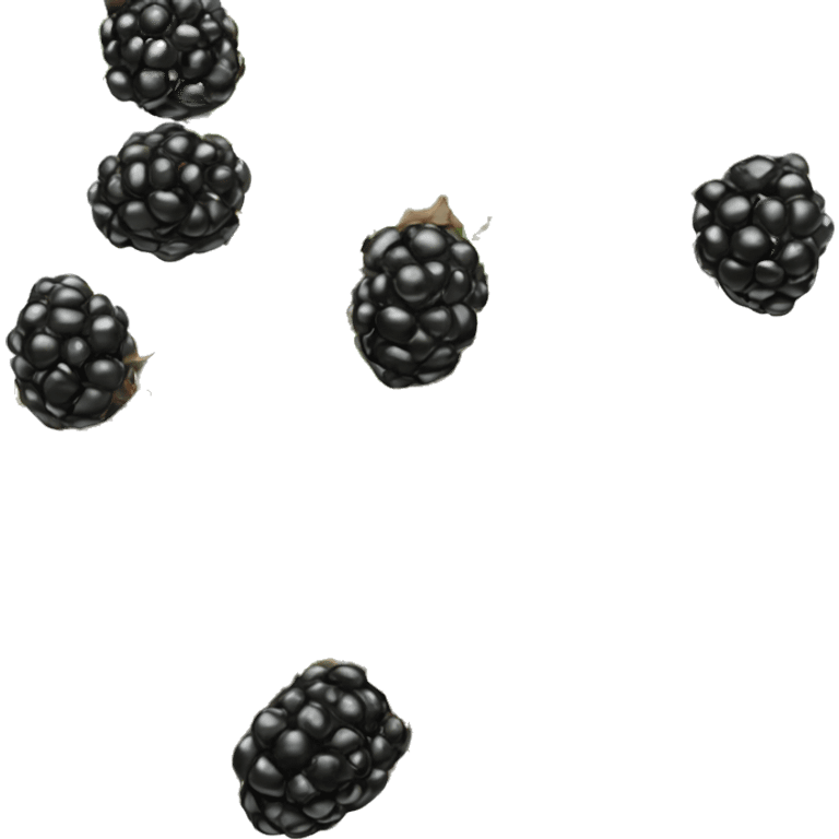 blackberry thorns emoji