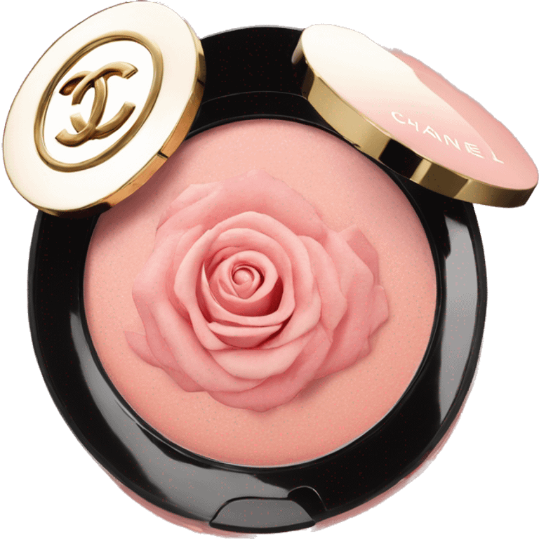 chanel blush rose initial 72 emoji