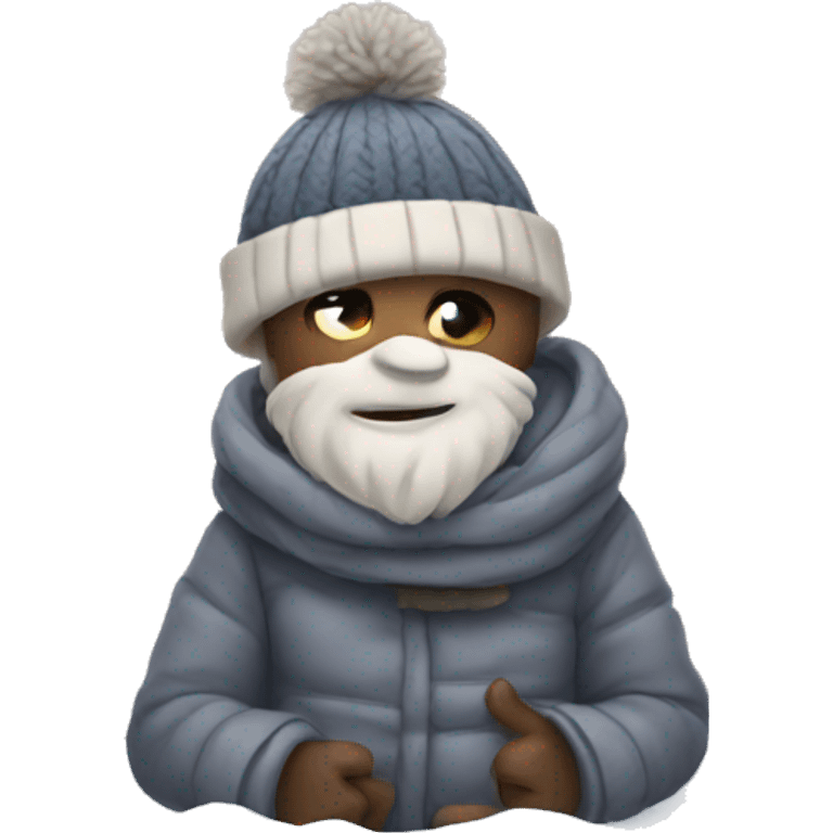 Cozy winter  emoji