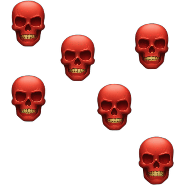 red skull emoji