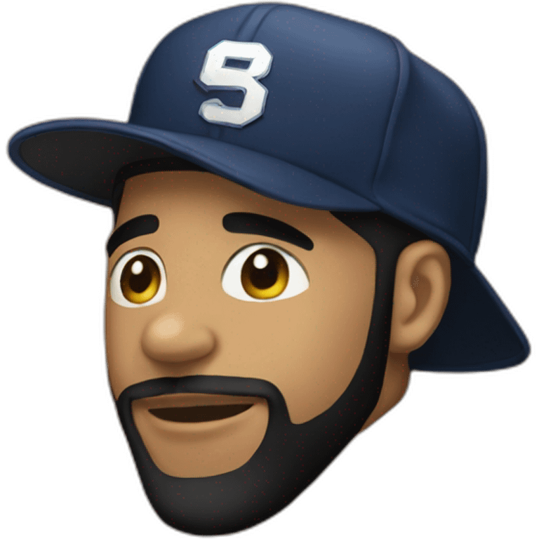 drake with cap emoji