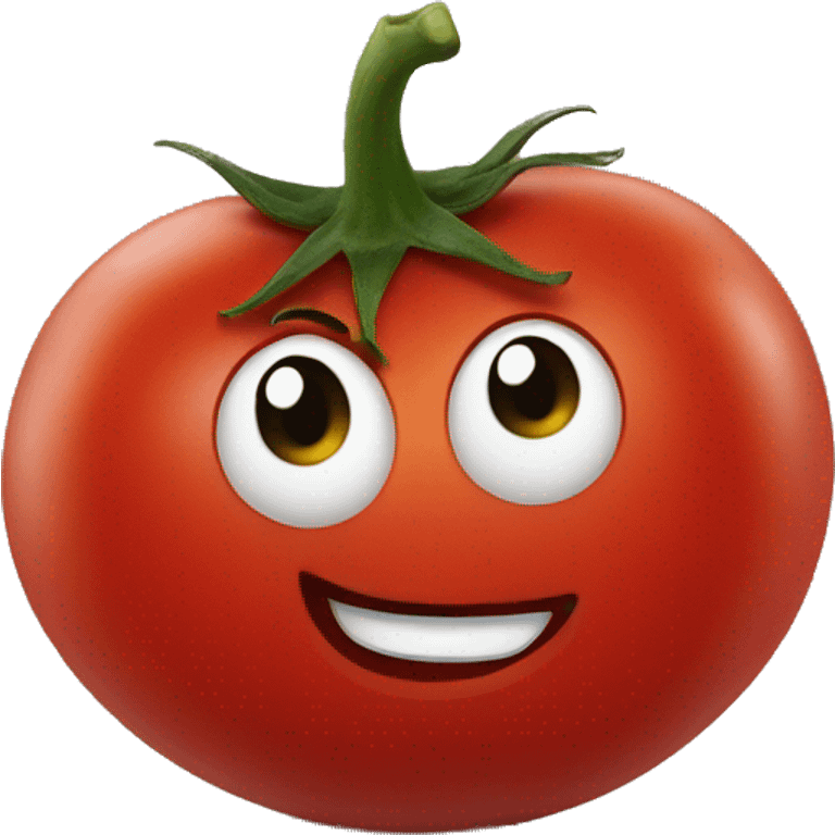 seductive tomato emoji