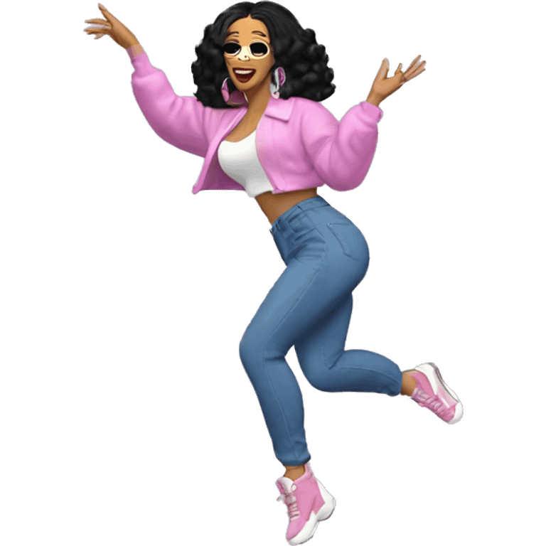 Cardi b qui dance emoji