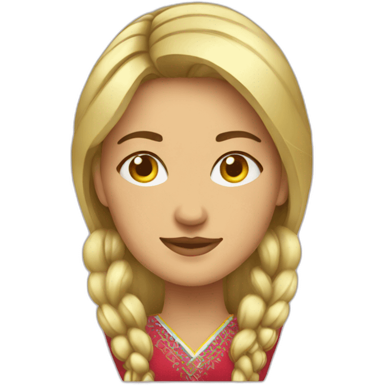 ukrainian woman emoji