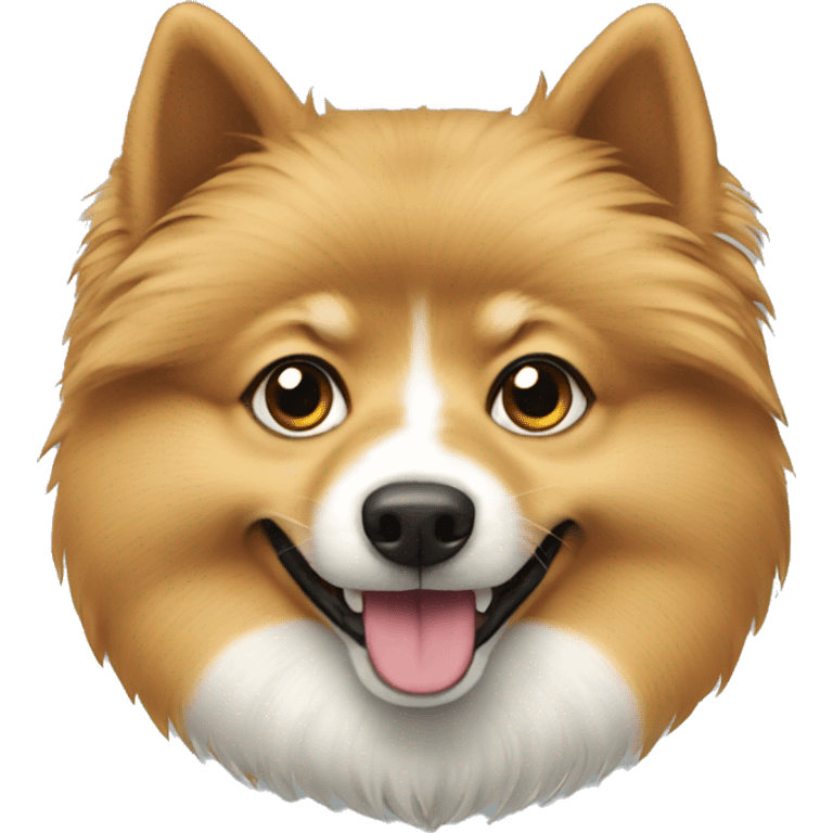 Spitz dog emoji