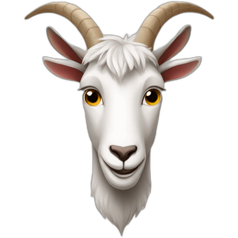 goat with lionel messi head emoji