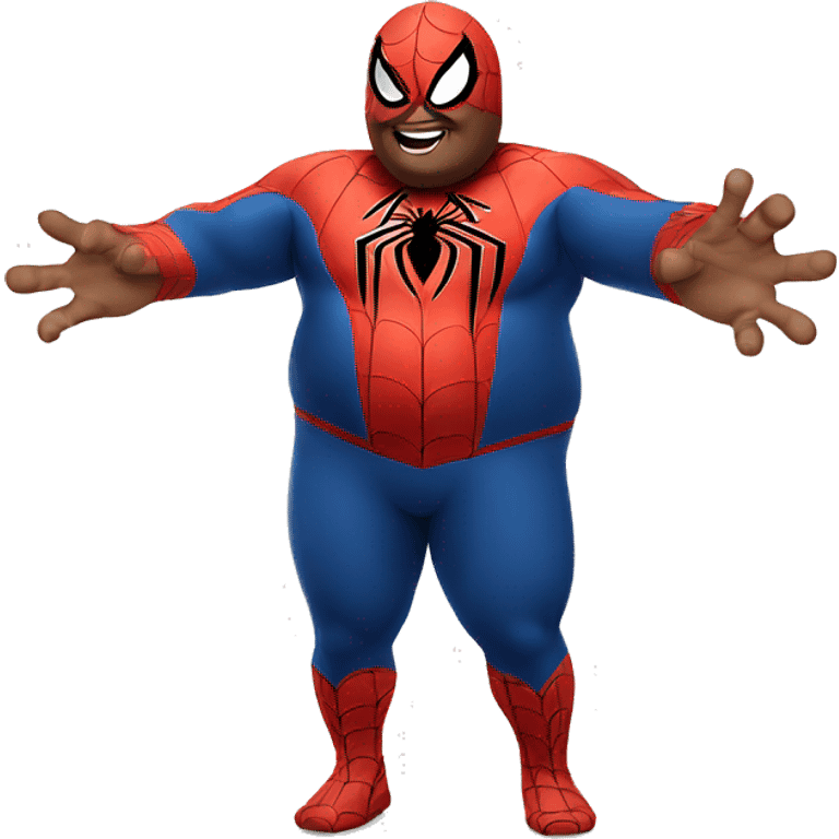 really fat spider-man emoji