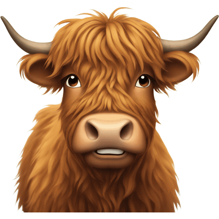 highland cow emoji