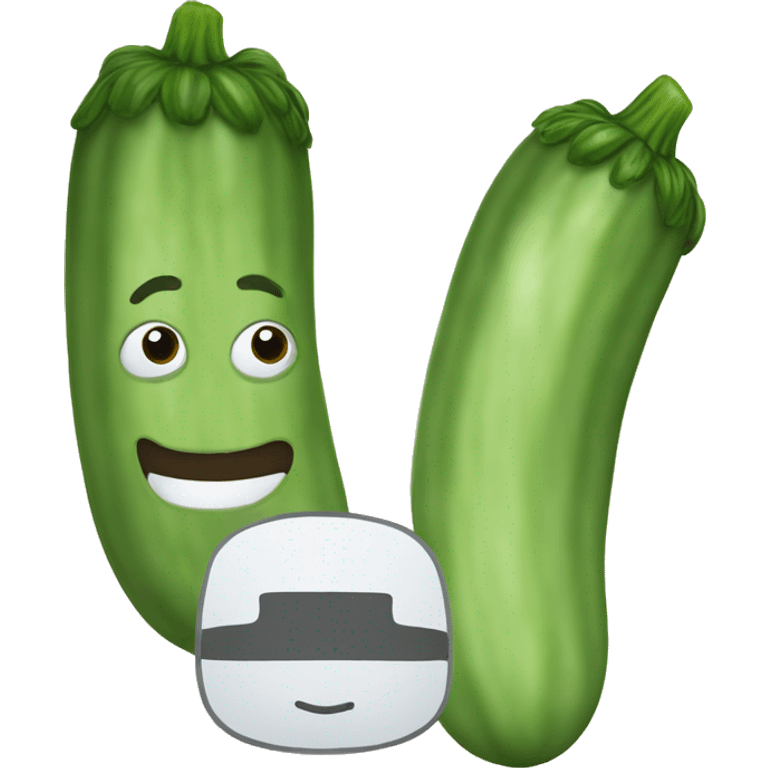 zuccini as a person emoji