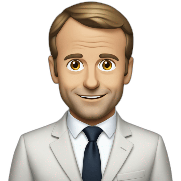 Emmanuel Macron emoji