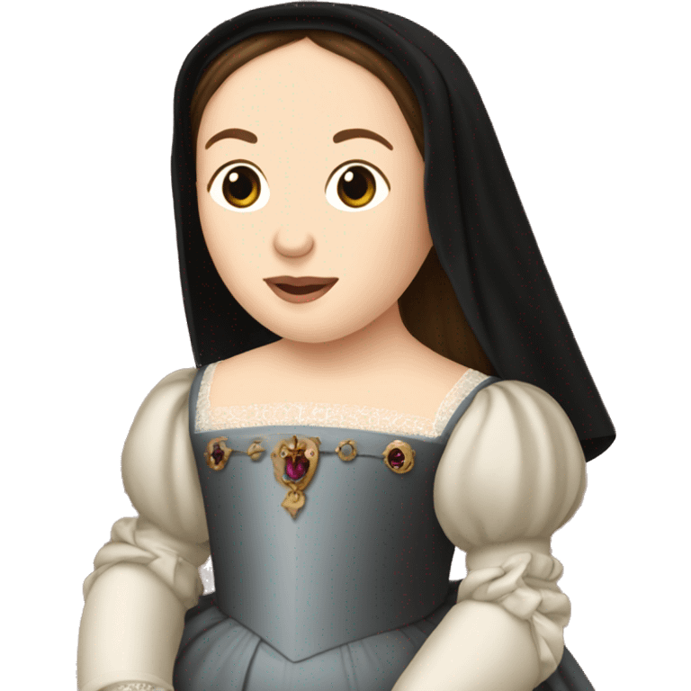 if anne boleyn and catherine of aragon had a baby emoji