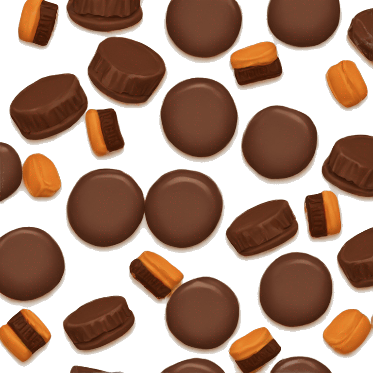 Reeses chocolate emoji