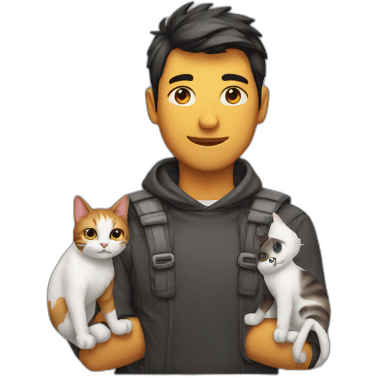 developer-with-a-cat emoji