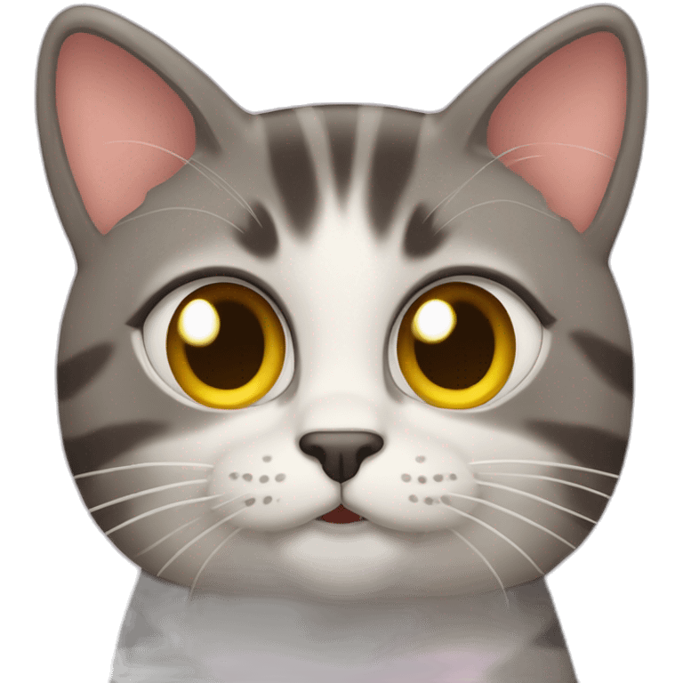 katze winkt und lacht emoji