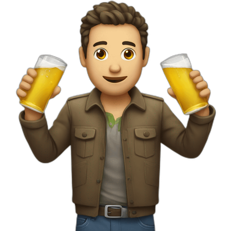 Drinking developer emoji