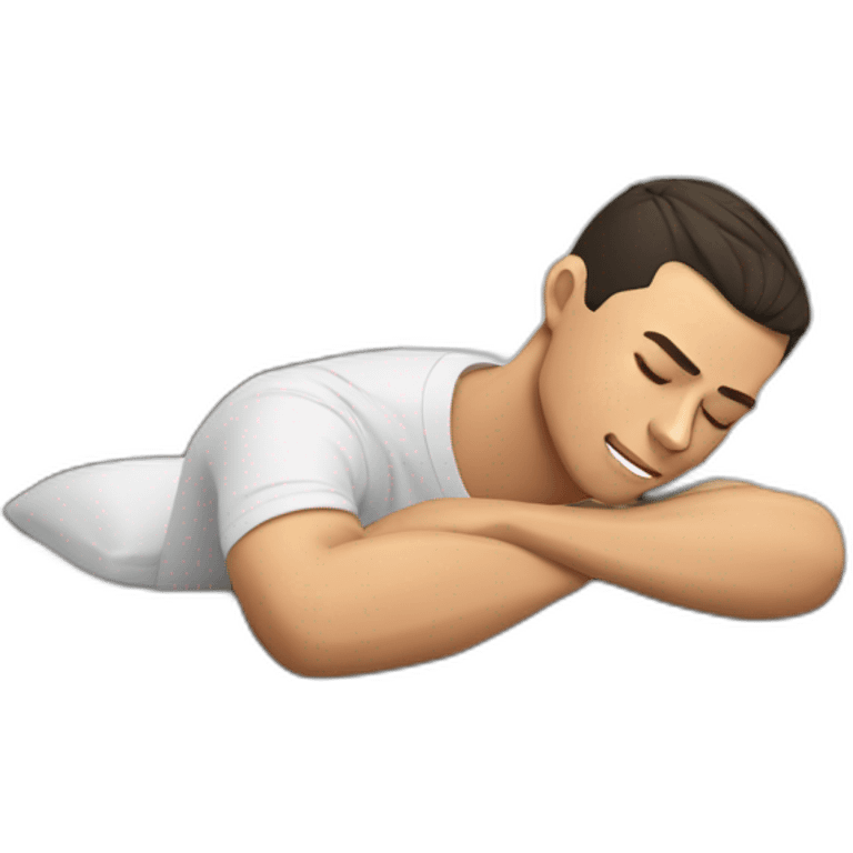 Cristiano Ronaldo qui dort emoji