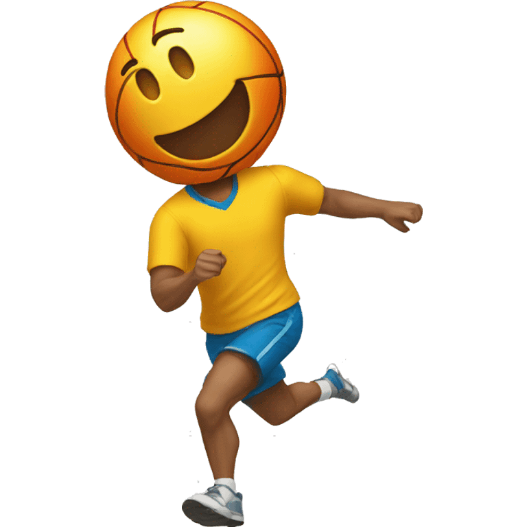 Balón en movimiento  emoji