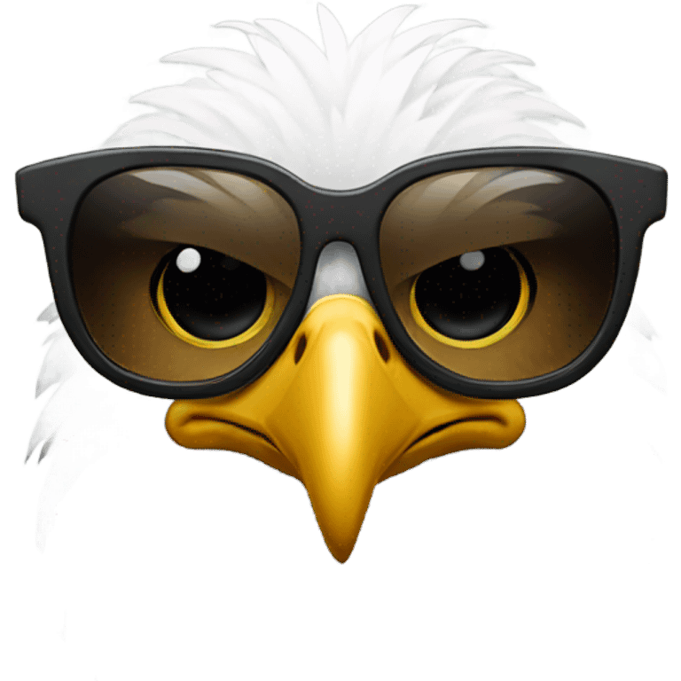 Eagles with sunglass s emoji