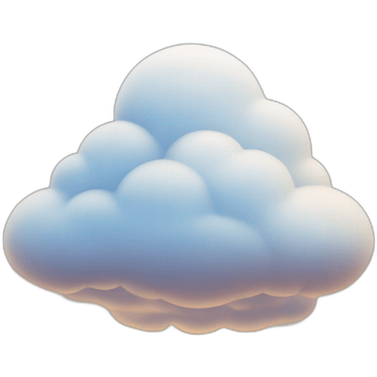 cloud up emoji