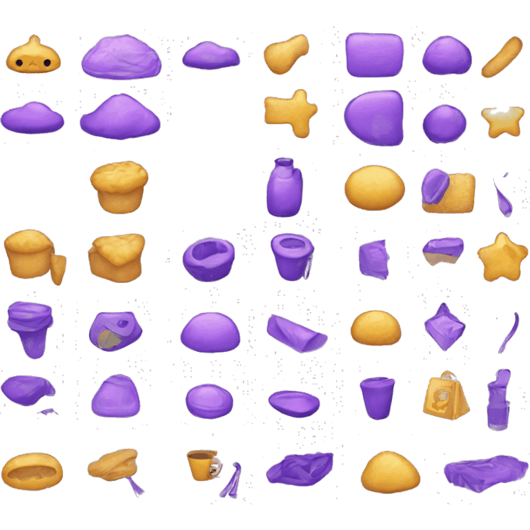 Purple items emoji