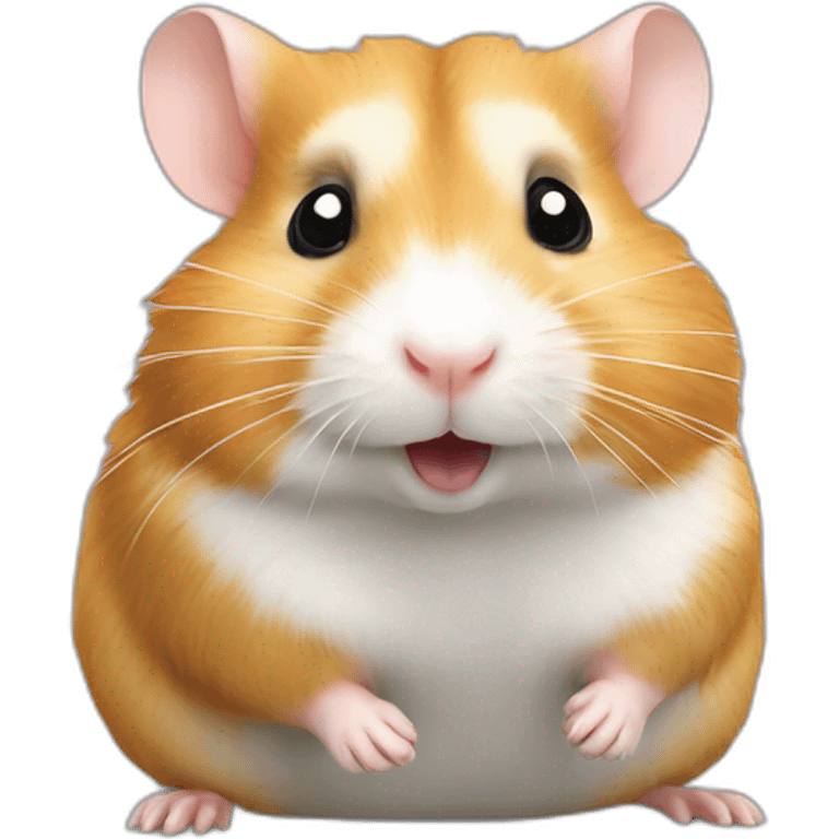 Hamster avec serre tête emoji