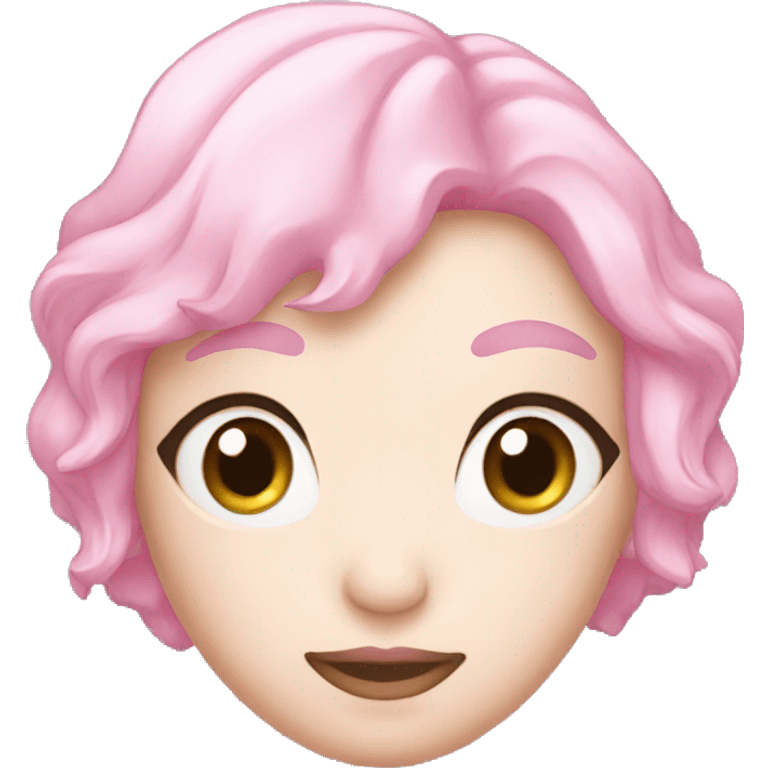 Light pink crystal char emoji