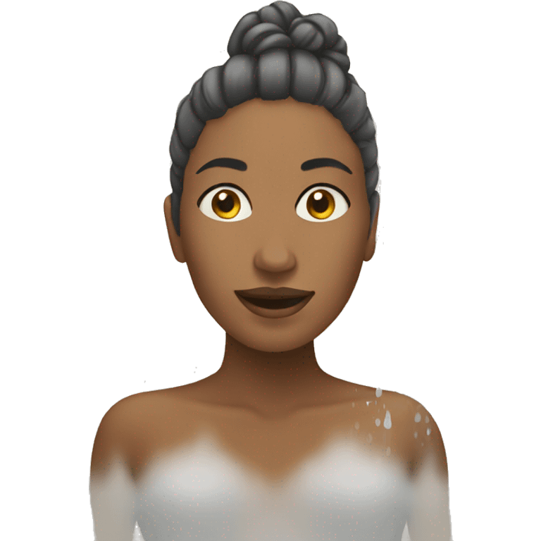 Woman in shower emoji