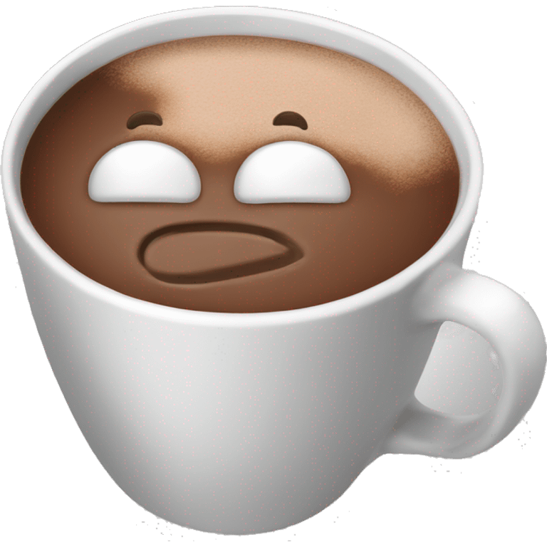 mug of hot chocolate emoji