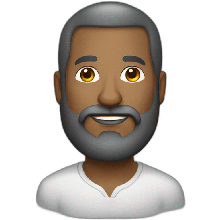 anthony sejourne 50 years old white man skin head with beard graphic designer emoji