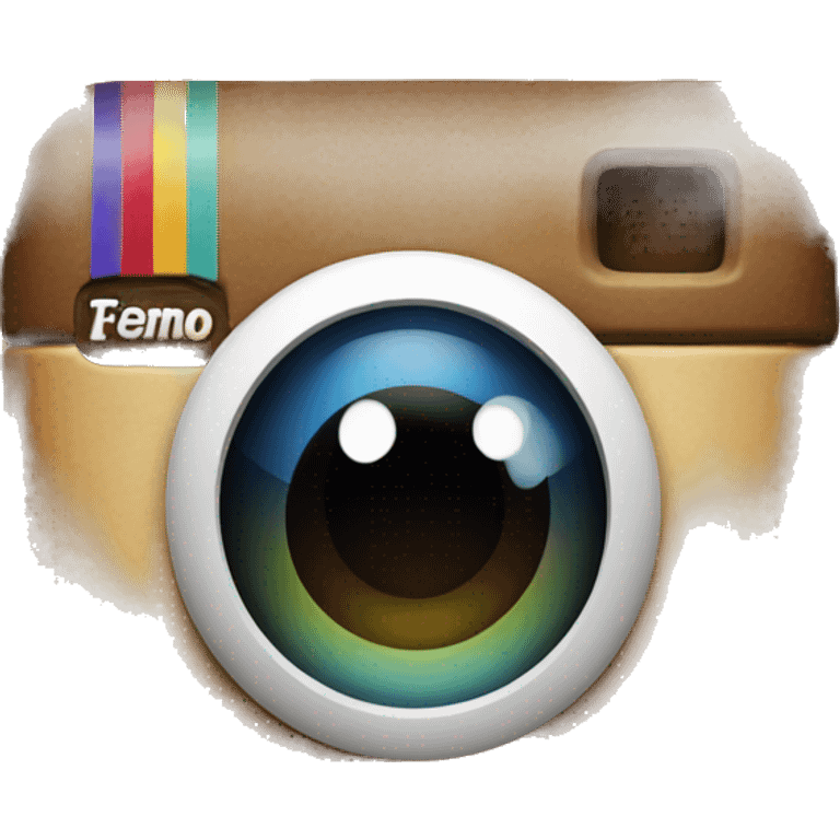 Instagram logo emoji