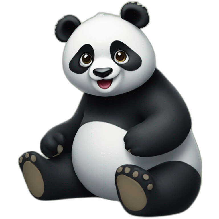 Panda in wonderlands emoji