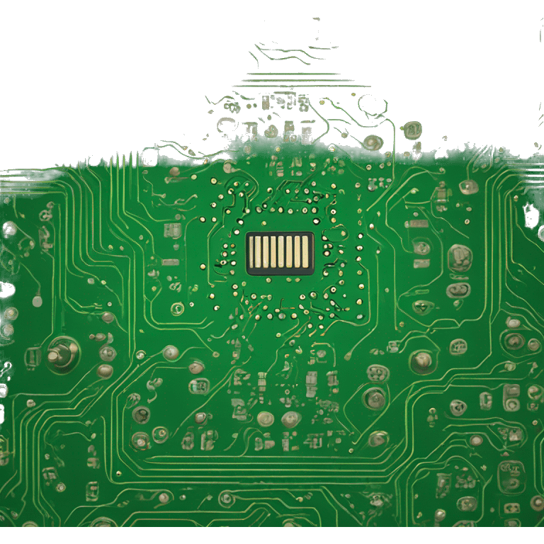 circuit board isometry emoji