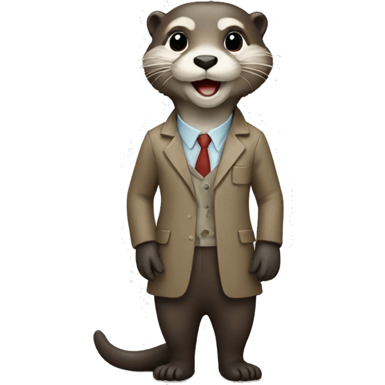 Otter scientist  emoji