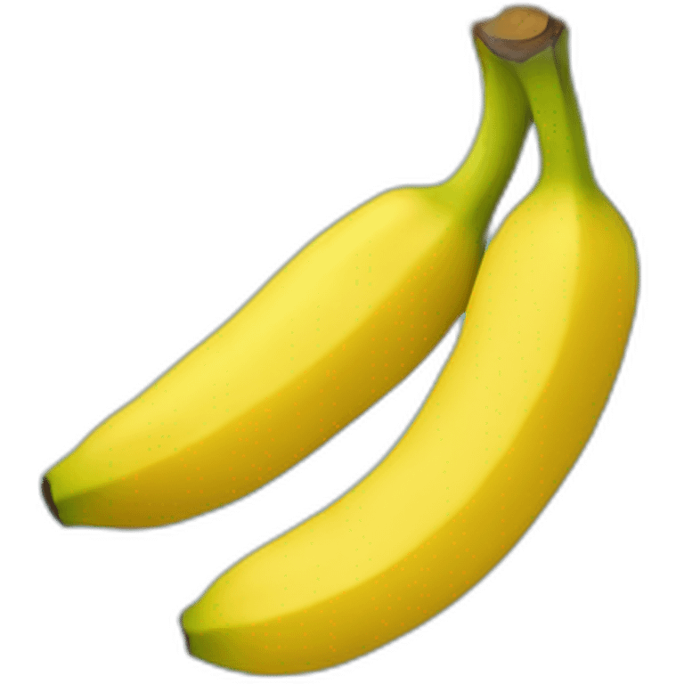 Un dinge qui mange une banane emoji