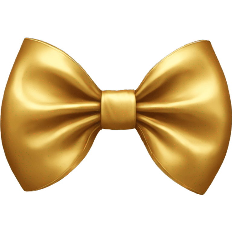 gold bow emoji