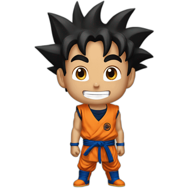 does goku clean nuts? emoji