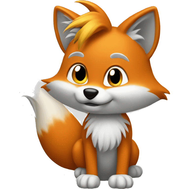 Tails the Fox emoji