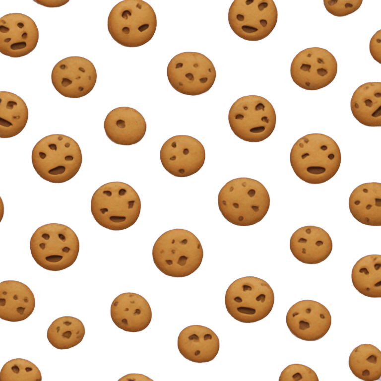 polo shirt with cookie logo emoji