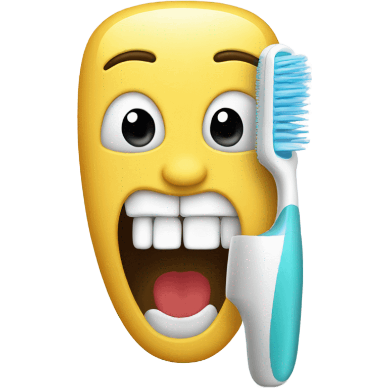 Electric toothbrush  emoji