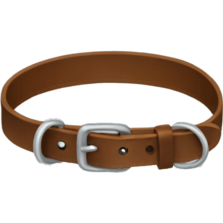 a dog collar  emoji