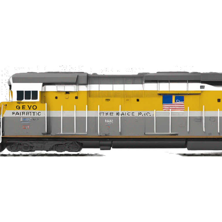 Make a Union Pacific GEVO on the side emoji