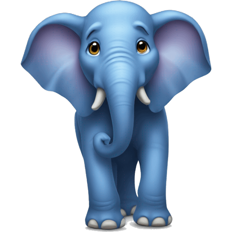 blue elephant emoji