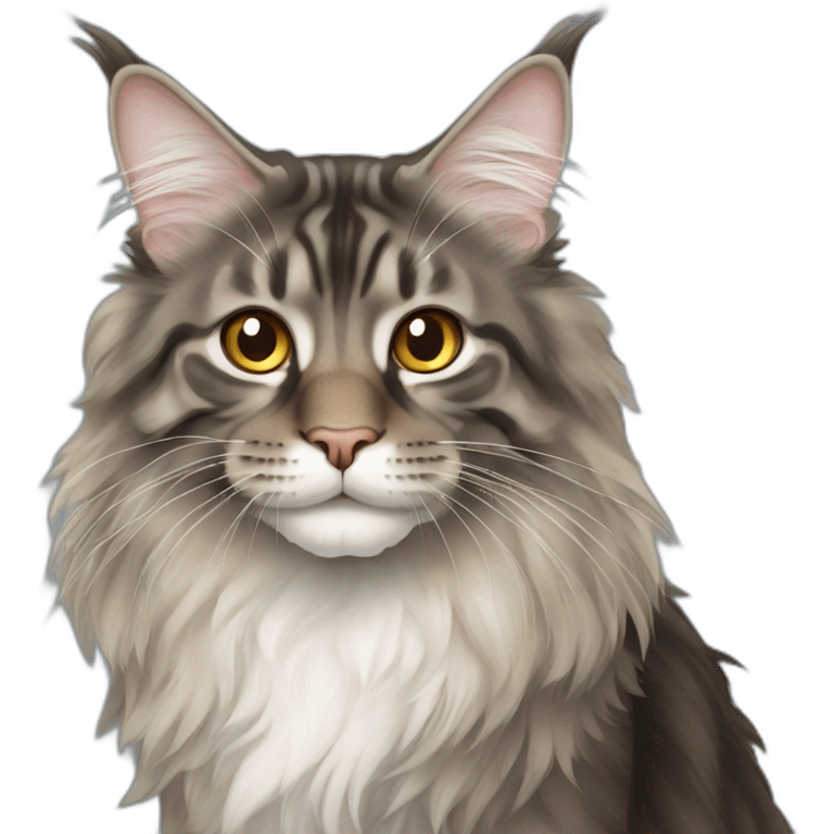 maine coon cat emoji