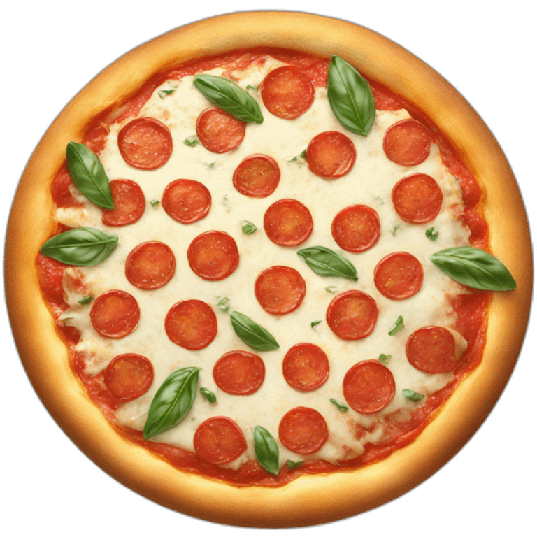 Margherita pizza emoji